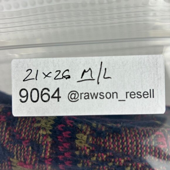 Walter Hagen Italian Made Knit Sweater Men's Medium Multicolor Coogi STYLE Italy - Picture 6 of 6